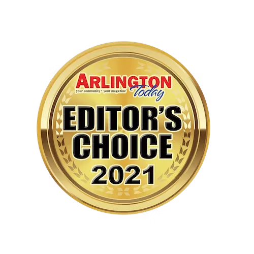 Arlington Today Editor's Choice 2021 badge